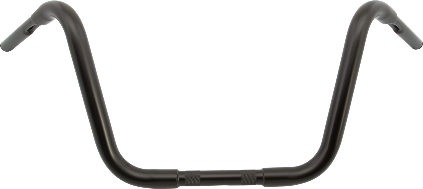 Harddrive 1.25" Ape Hanger 12" Black Cable