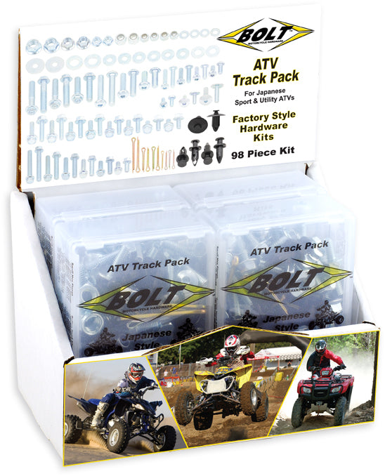 ATV Bolt Track 6/Pack Display