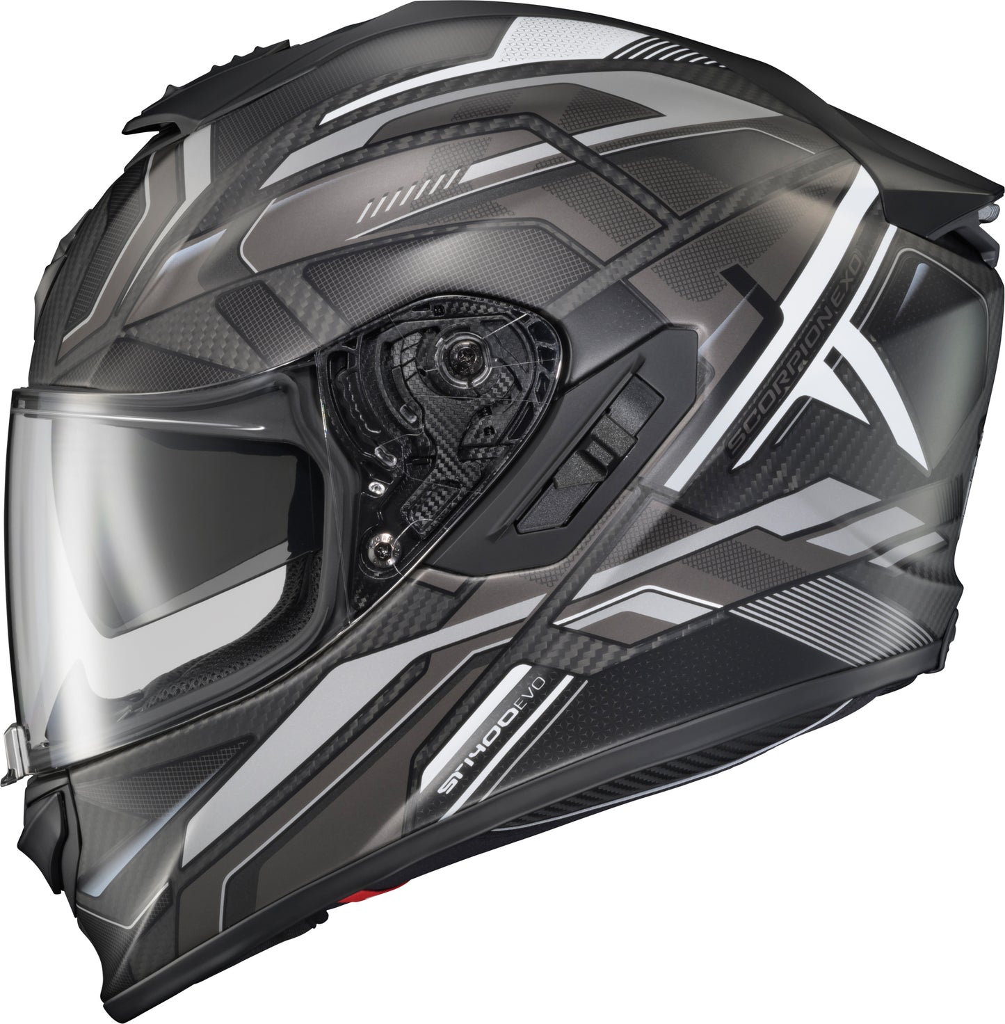 Scorpion Exo Exo-St1400 Evo Carbon Helmet Hex Matte Grey 2X