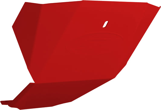 Straightline Skid Plate Red For Axys Front Bumper S/M