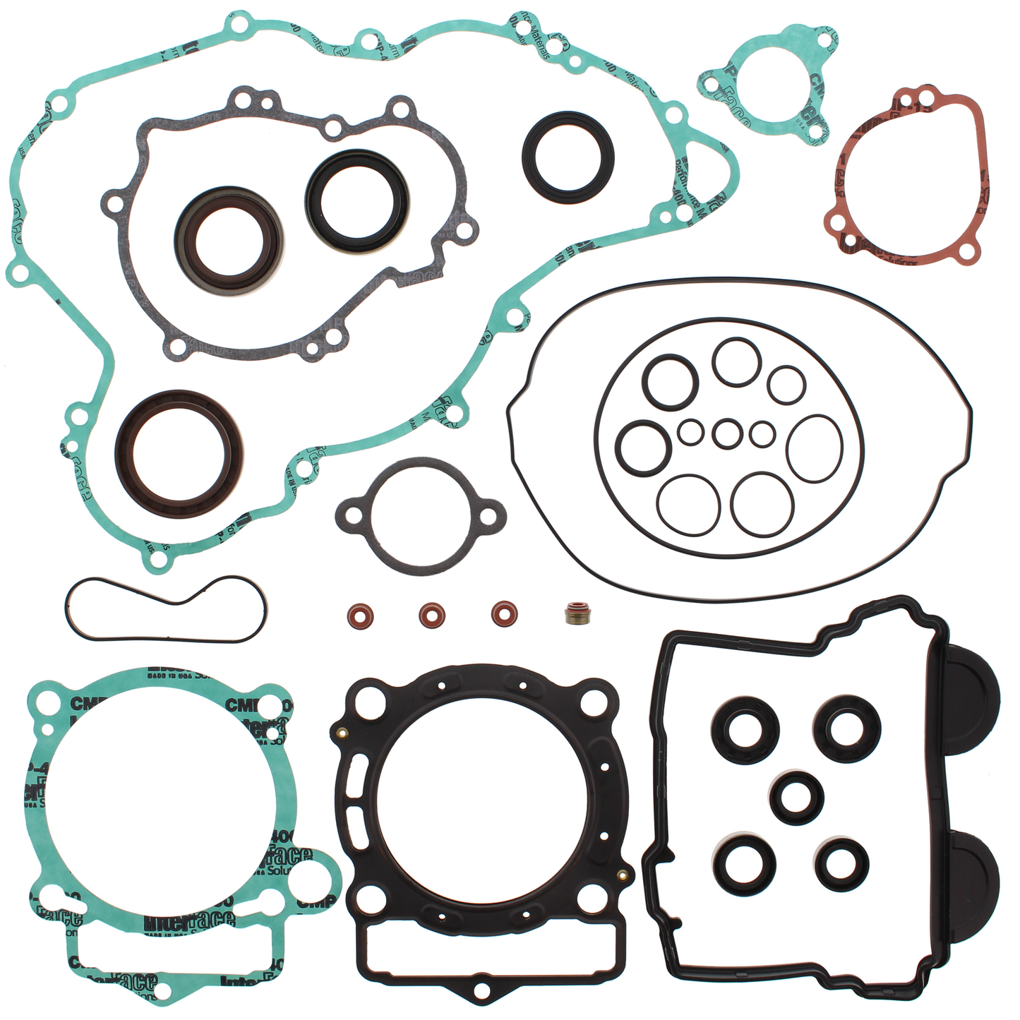 Vertex Complete Gasket Set With Oil Seals • #681-1339