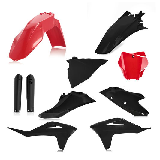 Acerbis Full Plastic Kit Gas/Ktm Red/Black