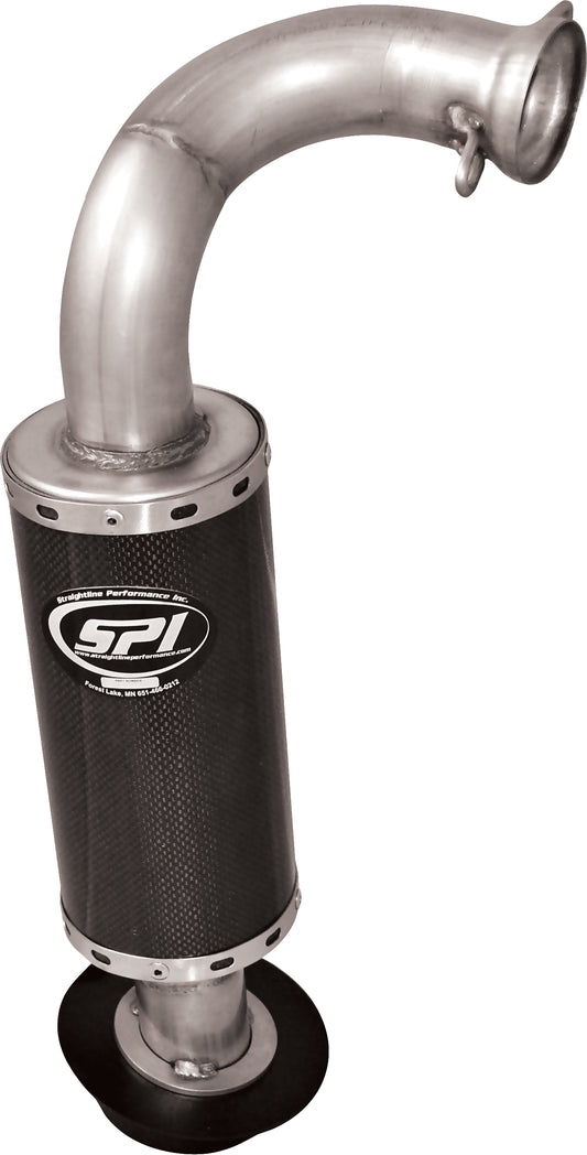 Straightline Lightweight Silencer Carbon Fiber