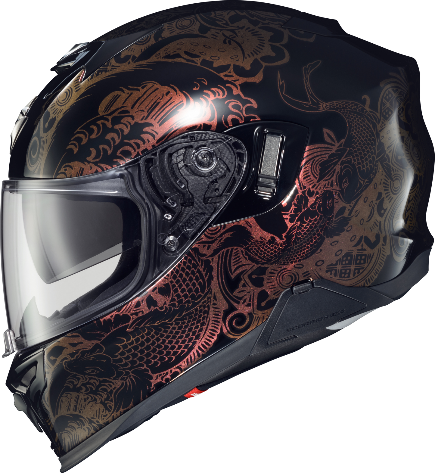 Scorpion Exo Exo-T520 Helmet Nama-Sushi Black/Chameleon Lg