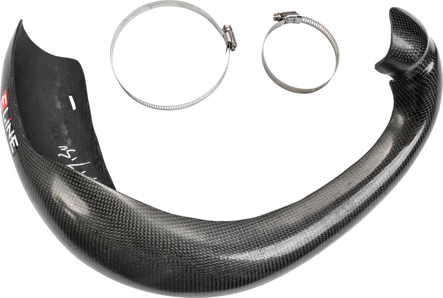 E-Line Accessories Carbon Fiber Pipe Guards Ktm • #677-3004