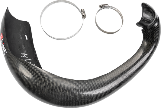 E-Line Accessories Carbon Fiber Pipe Guards Ktm • #677-3004