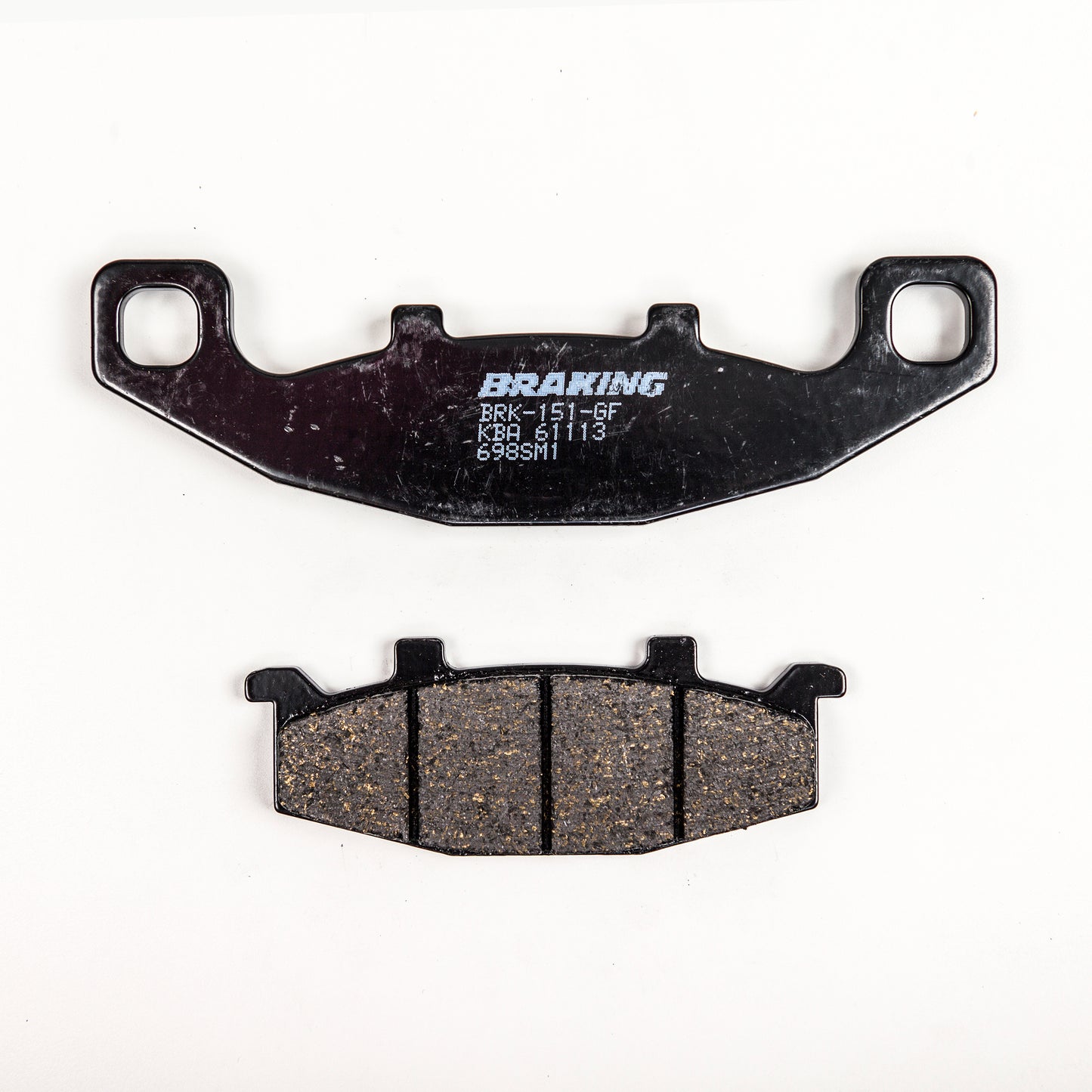 Braking Brake Pad Set Semi-Metallic • #31-698S