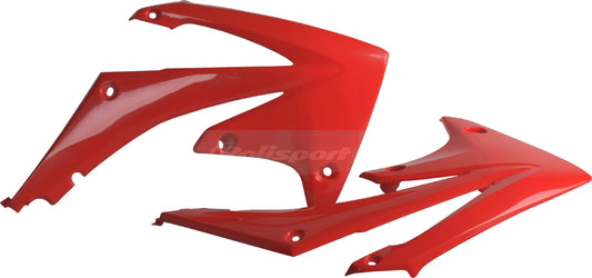 Polisport Radiator Shroud Red • #64-04252