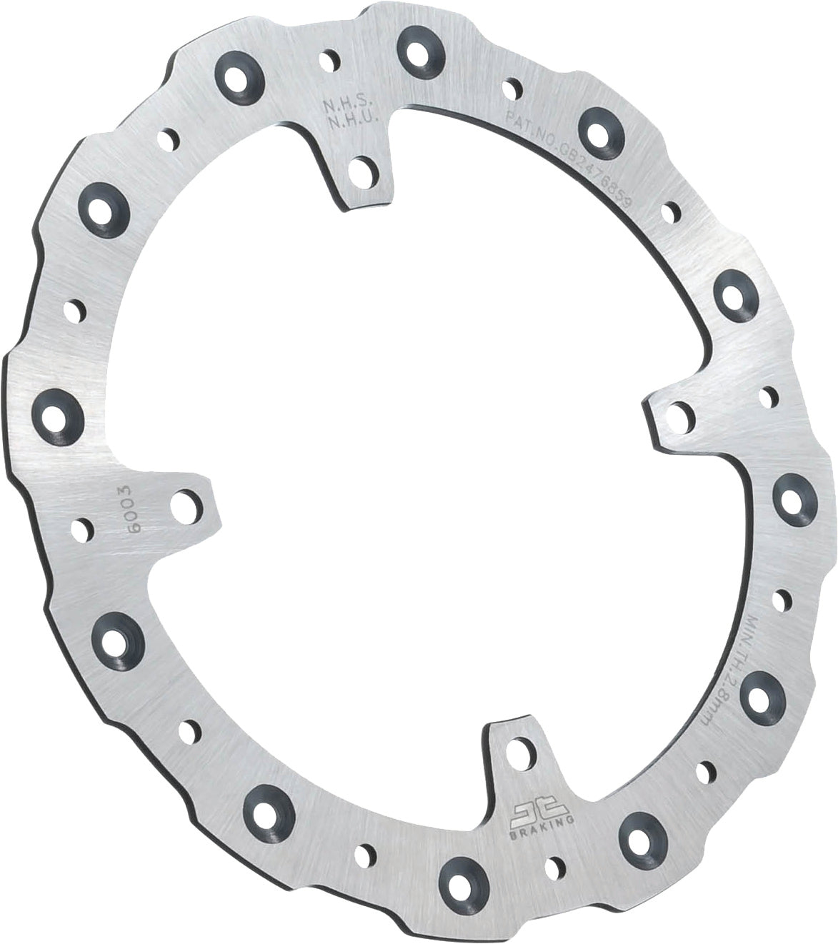 Jt Front Brake Rotor Ss Self Cleaning Ktm/Hus • #55-36002