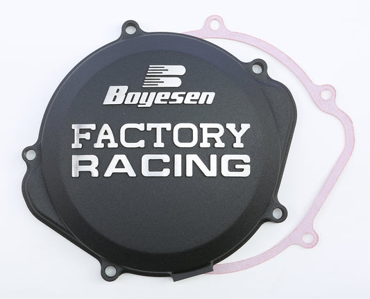 Boyesen Factory Racing Clutch Cover Black • #59-7209B