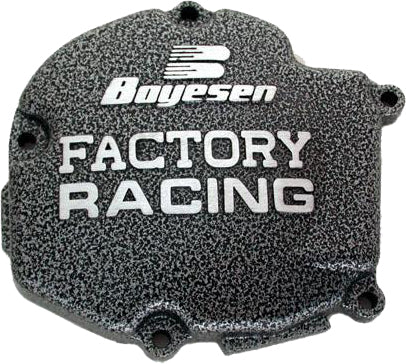 Boyesen Factory Racing Ignition Cover Black • #59-7411AB