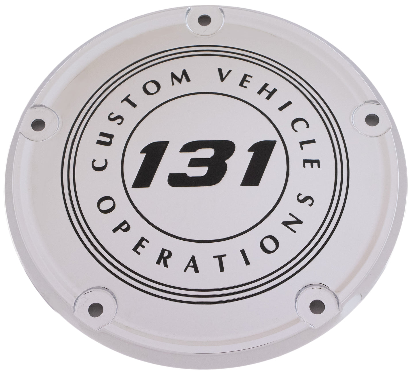 Custom Engraving 6   M8 Softail Derby Cover 131 Cvo Chrome