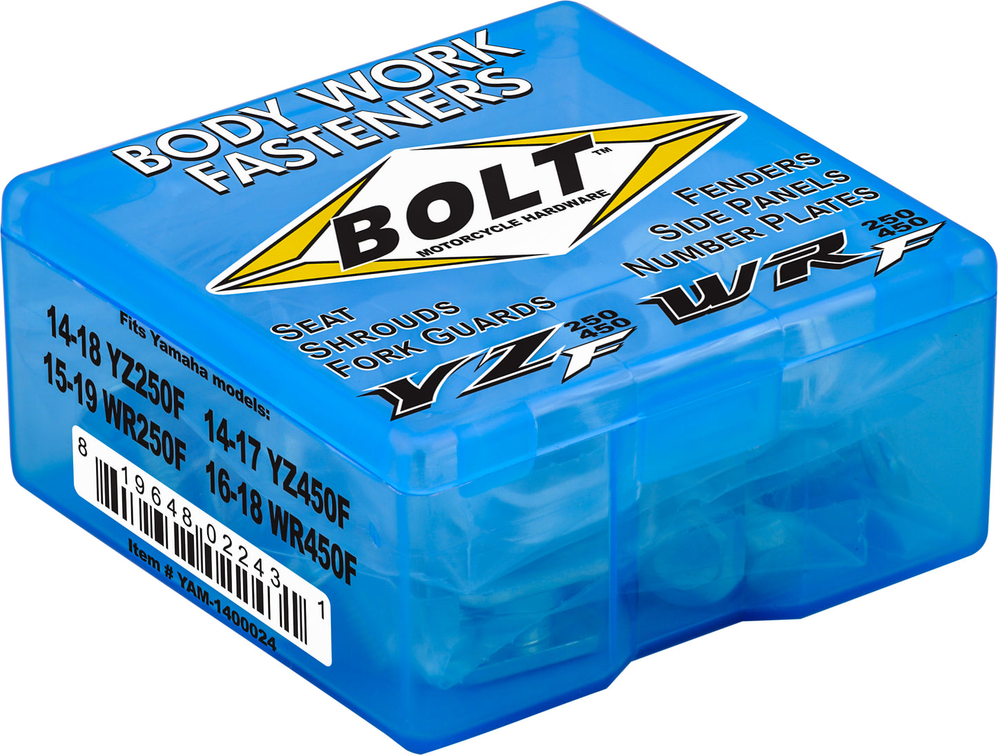 Bolt Full Plastic Fastener Kit Yam • #020-00907