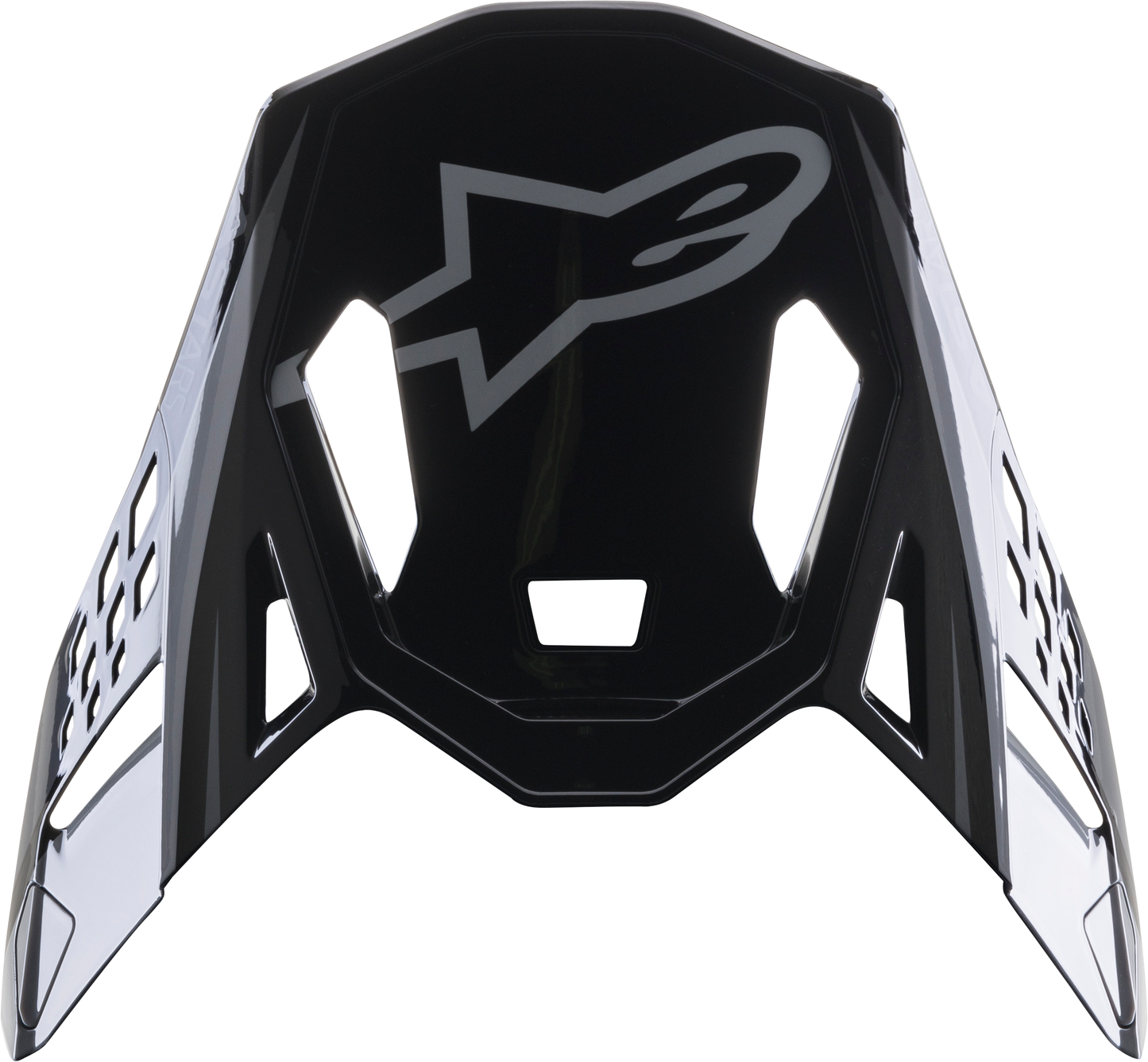 Alpinestars S-M10 Carbon Meta2 Visor Black/Grey