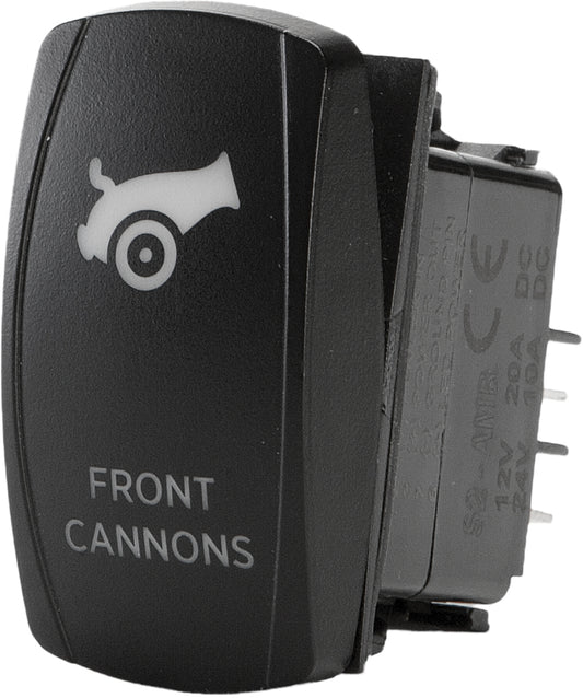 Flip Front Cannons Dash Switch Pro Series Backlit