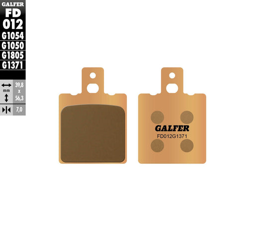 Galfer Brake Pads Sintered Fd012G1371