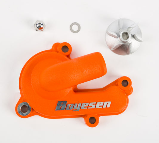 Boyesen Waterpump Cover & Impeller Kit Orange • #59-8624AO