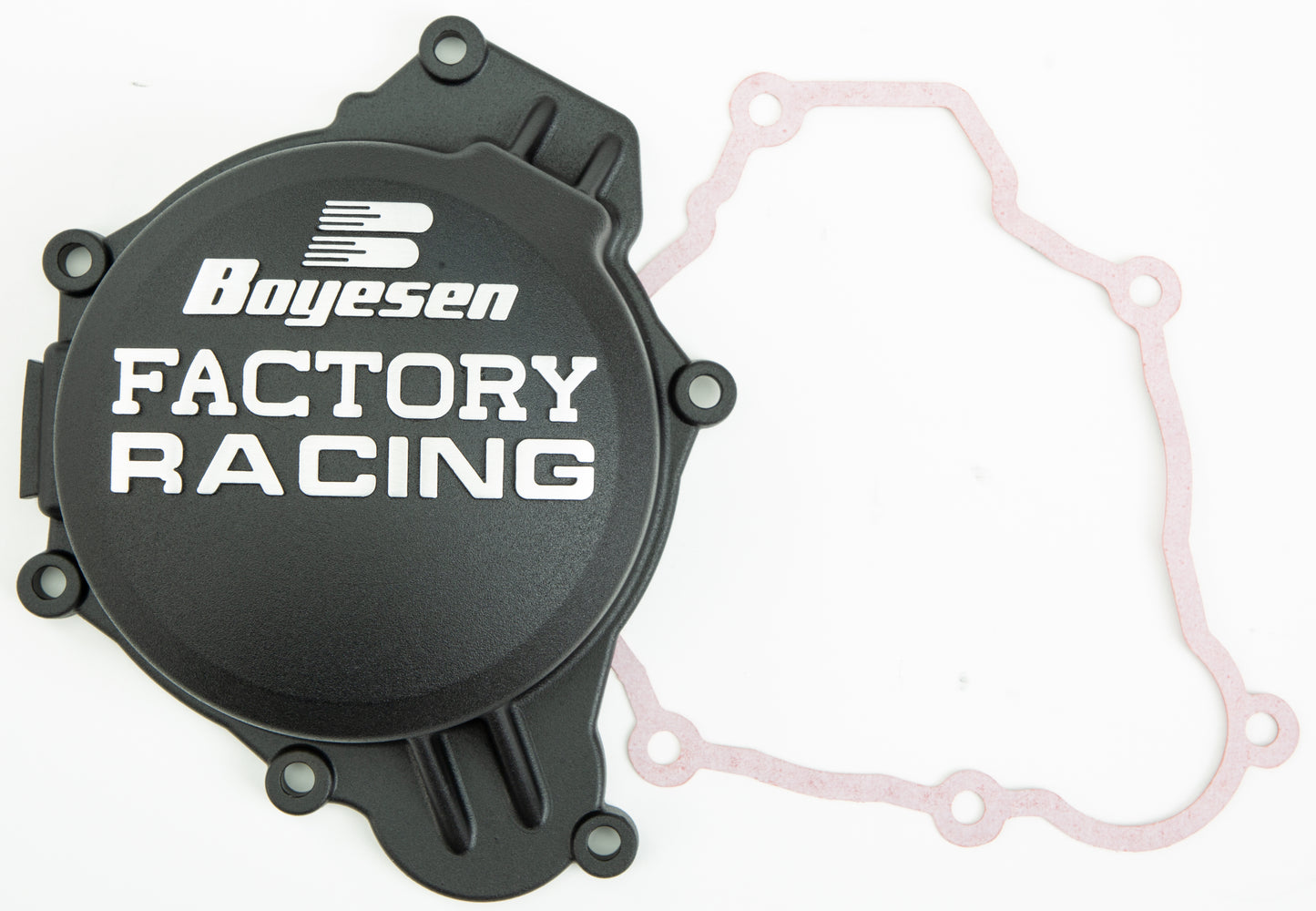 Boyesen Factory Racing Ignition Cover Black • #59-7441CB