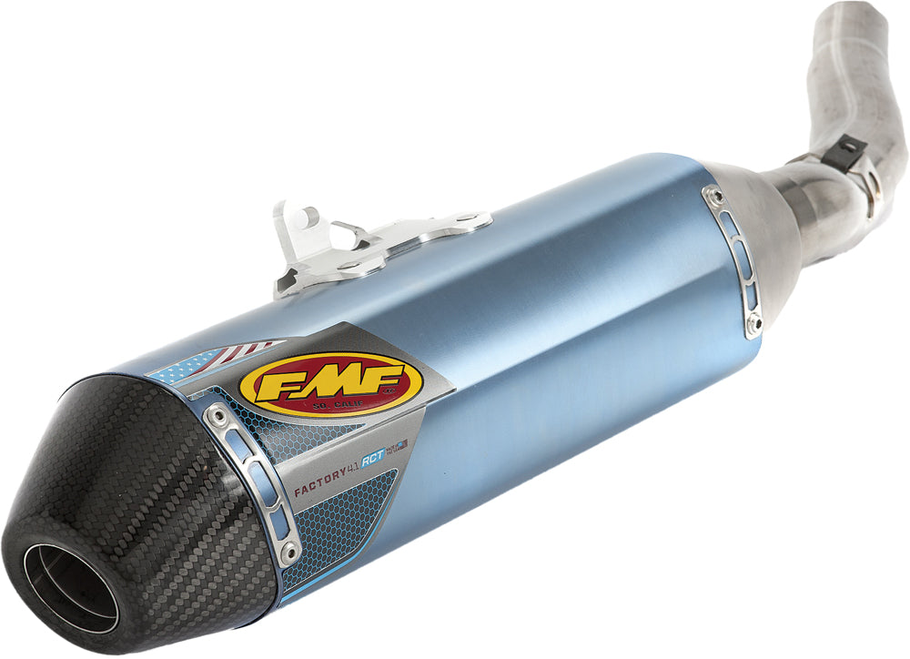 Fmf Factory 4.1 Anod Ti Slip- On Muffler/R.Car Cap Kx450F'12