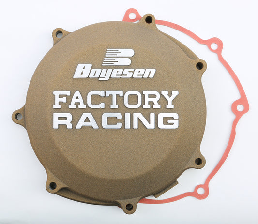 Boyesen Factory Racing Clutch Cover Magnesium • #59-7238M