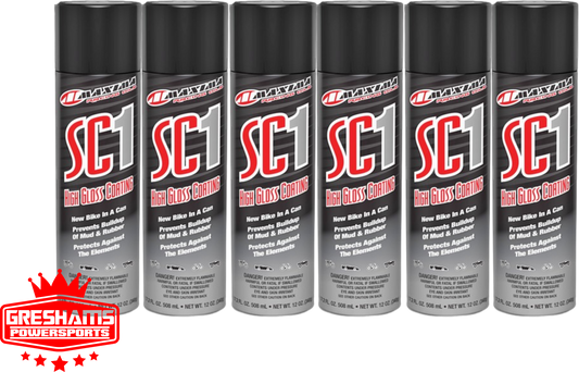 HIGH GLOSS SC1 CLEAR COAT SILICONE SPRAY 17.2 FL OZ- 6 PACK