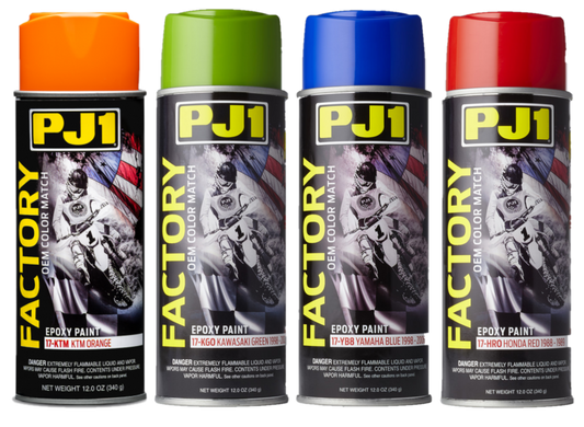 Pj1 11oz Aerosol Paint Factory Oem Color Match- CHOOSE COLOR