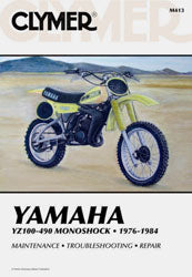 Clymer Repair Manual Yam Yz100-490