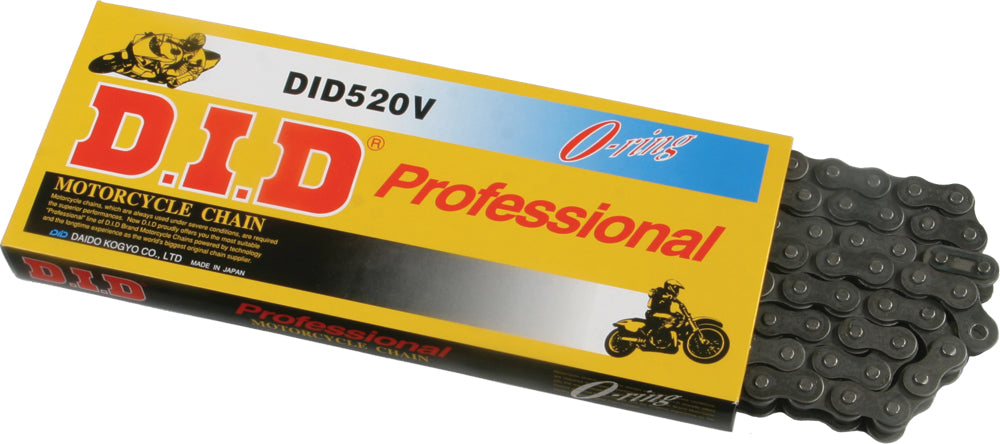 D.I.D 420V-120L Pro "Vo-Ring" Chain Natural