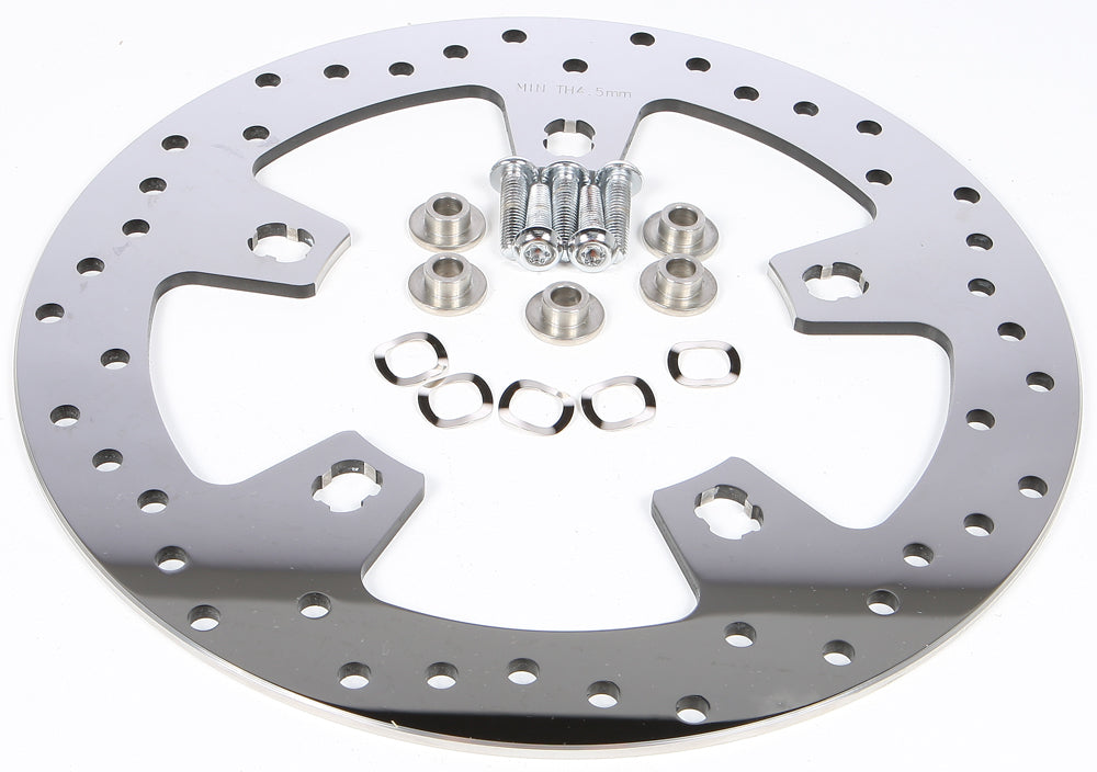 Harddrive Perimeter Brake Rotor Front 11 Ss Polished