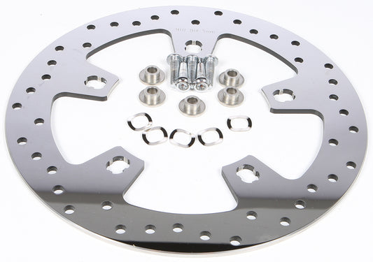 Harddrive Perimeter Brake Rotor Front 11 Ss Polished