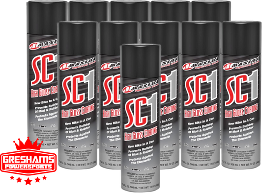 HIGH GLOSS SC1 CLEAR COAT SILICONE SPRAY 17.2 FL OZ- 11 PACK