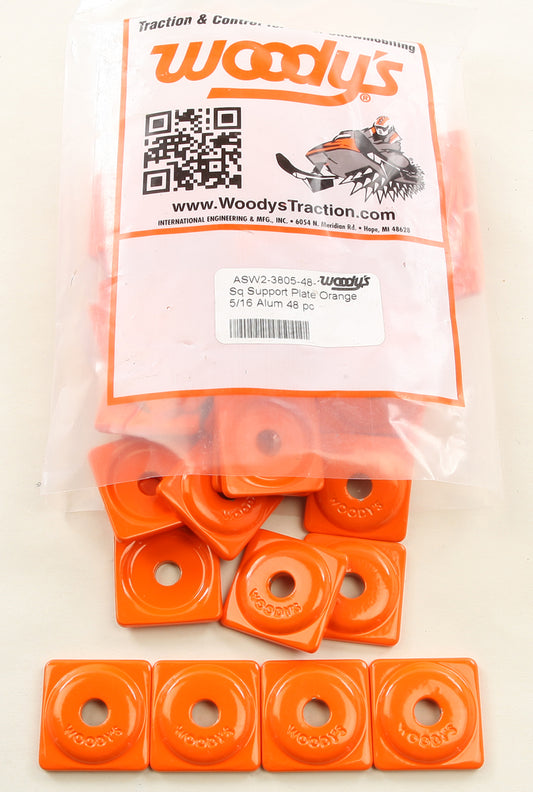 Woodys Square Digger Support Plate Orange