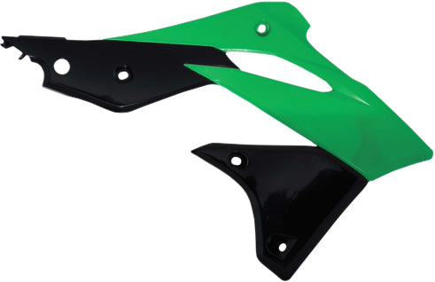 Acerbis Radiator Shrouds Green • #23141-61089
