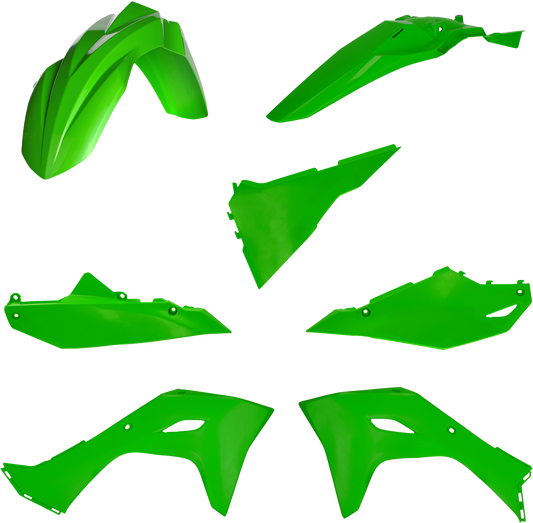 Acerbis Plastic Kit Kaw Original `24 Green