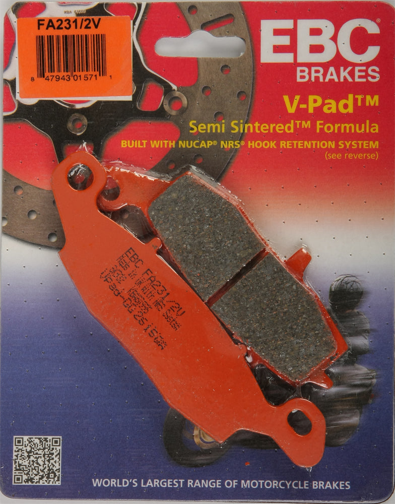 Ebc Brake Pads V-Series • #15-231/2V