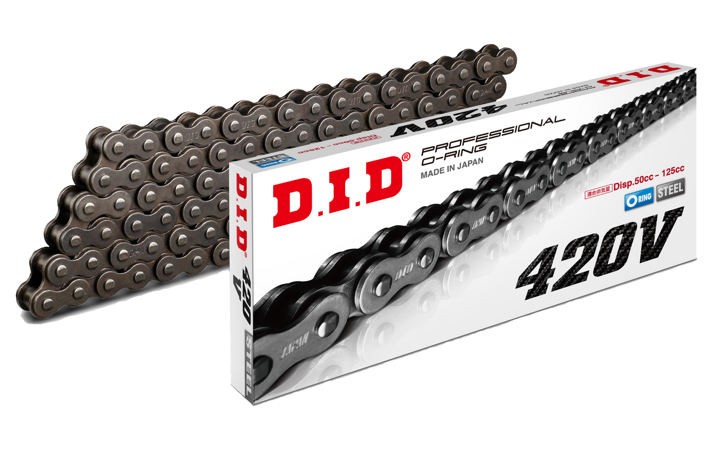 D.I.D 420V-100L Pro "Vo-Ring" Chain Natural