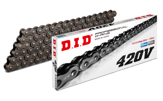 D.I.D 420V-100L Pro "Vo-Ring" Chain Natural