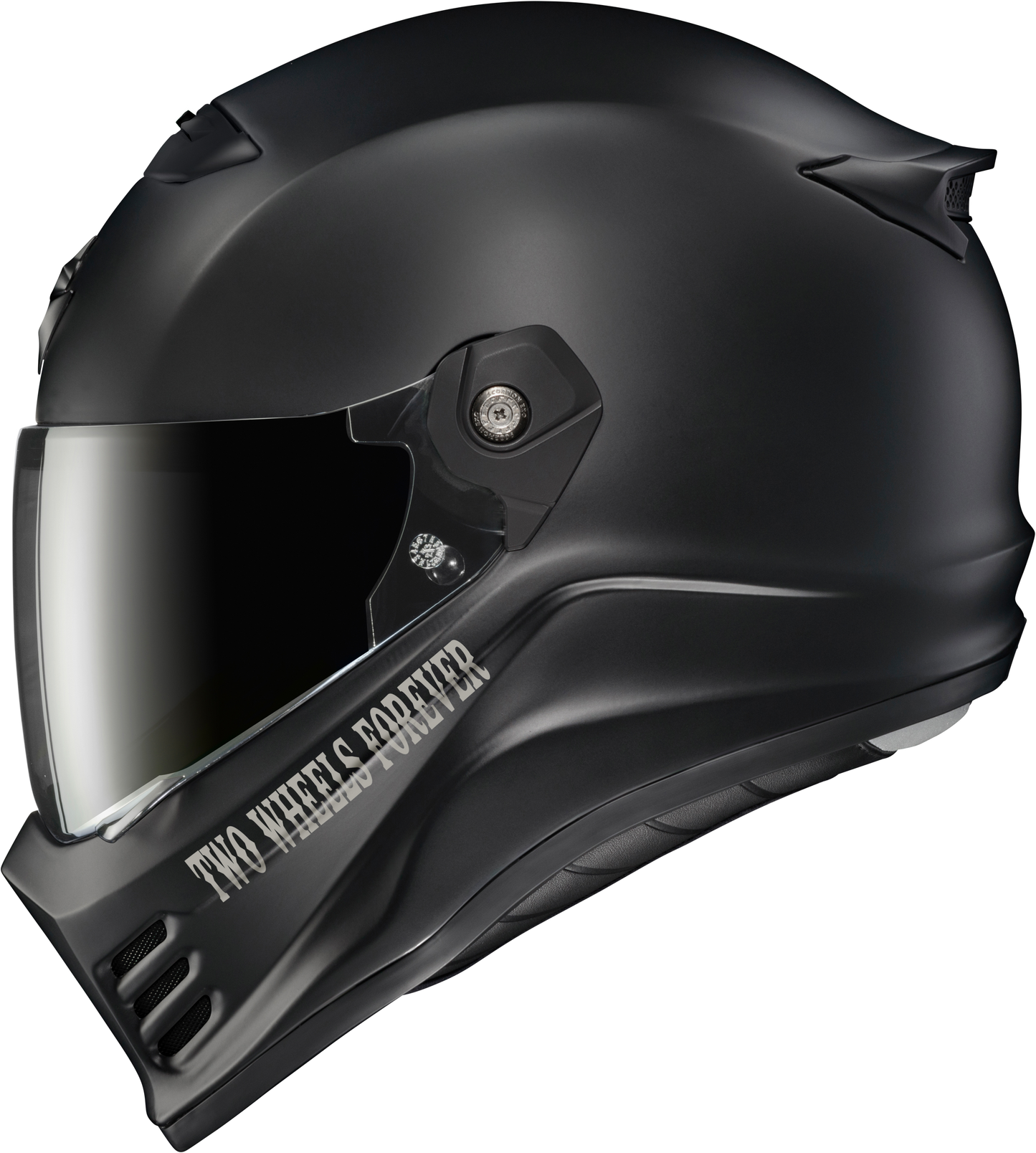 Scorpion Exo Covert Fx Full Face Helmet Vtwin Visionary Matte Black Lg