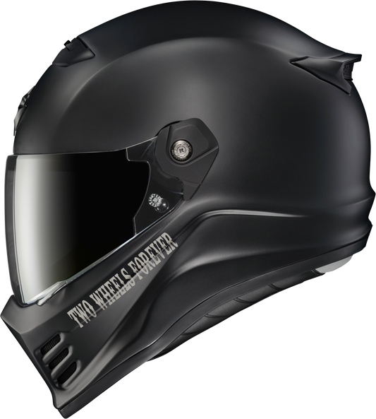 Scorpion Exo Covert Fx Full Face Helmet Vtwin Visionary Matte Black Sm