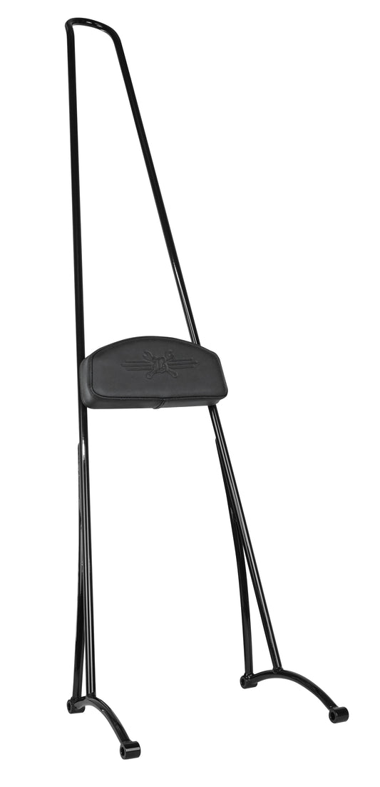 Burly Brand Stupid Tall Sissy Bar W/Bar Black Xl 04-22