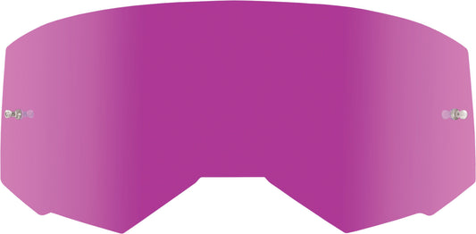 Fly Racing Youth Single Lens W/ Post Pink Mirror/Smoke