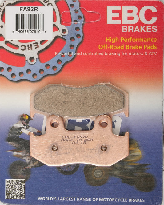 Ebc Brake Pads Fa92R Sintered R Series