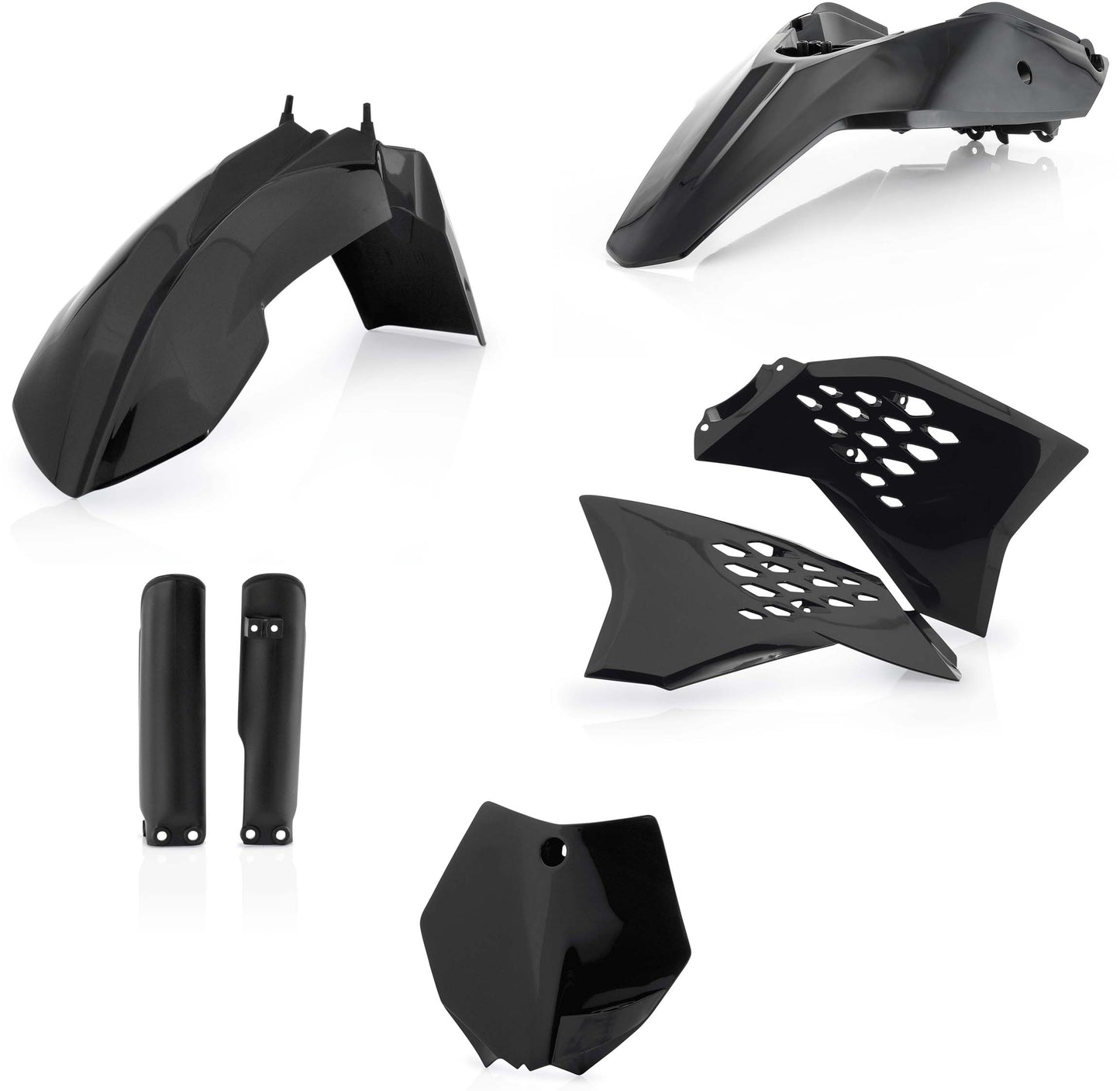 Acerbis Full Plastic Kit Black • #22530-40001