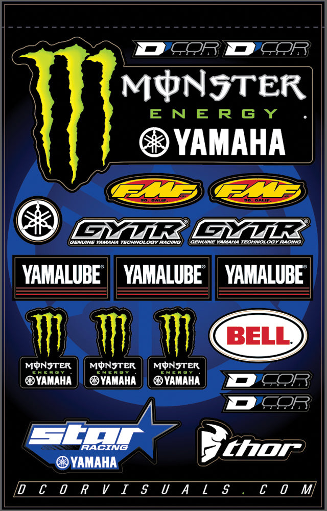 D-Cor Star Monster Decal Sheet