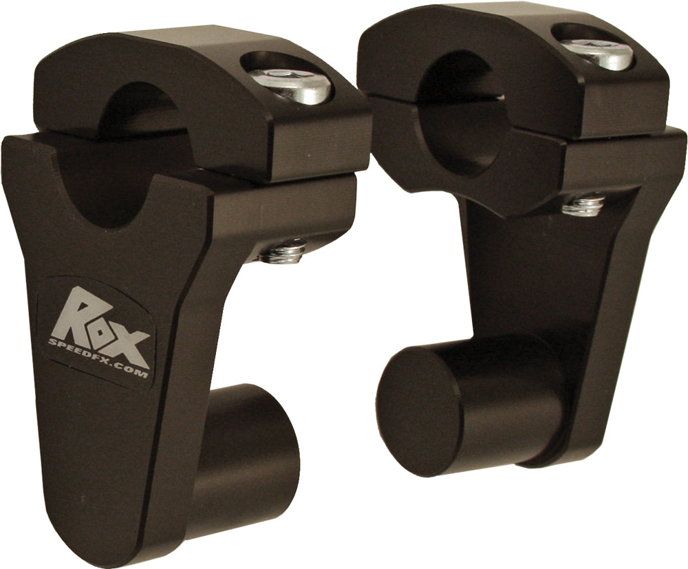 Rox Elite Series Pivot Handlebar Riser 2" Black