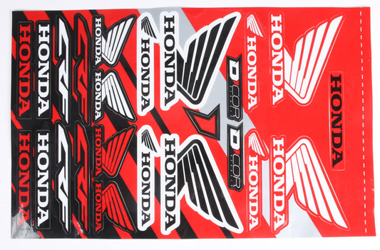 D-Cor Honda Decal Sheet