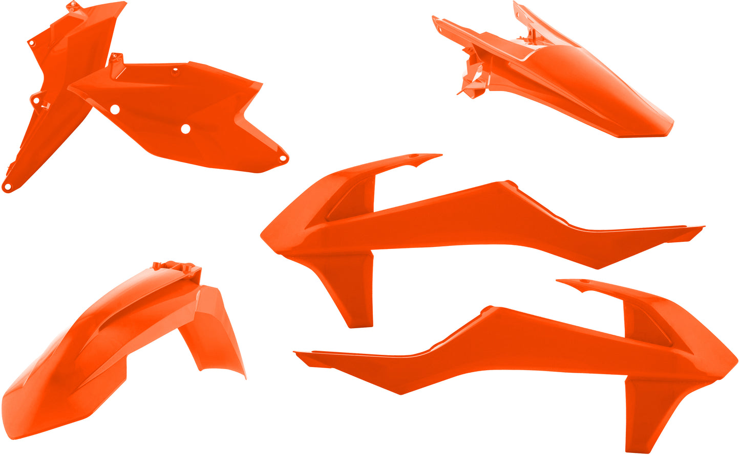Acerbis Full Plastic Kit Orange • #24210-75226