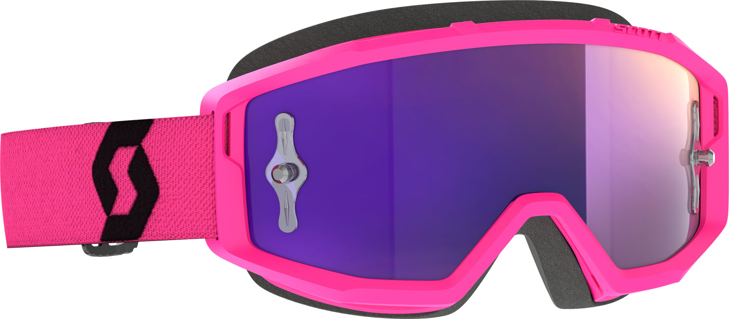 Scott Primal Goggle Pink/Black Purple Chrome Works