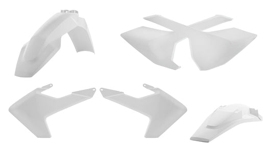Acerbis Full Plastic Kit White • #24626-10002