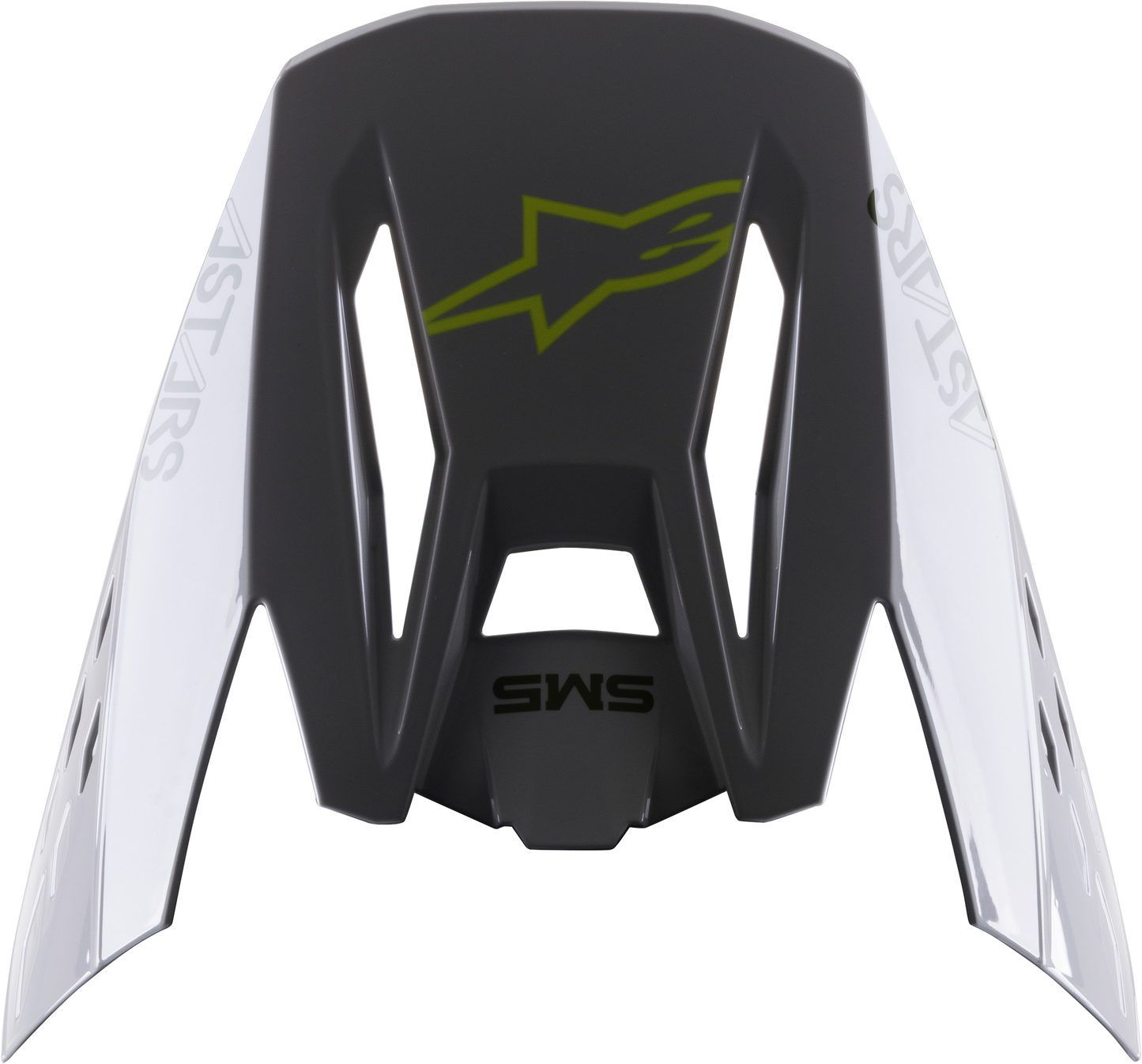 Alpinestars S-M5 Bond Visor Silver/Yellow Fluo Glossy